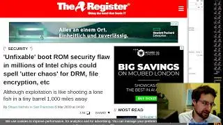 News: Intel & AMD vulnerabilities, Google Titan CVE, Letsencrypt,  AMD Roadmap & more!
