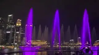 Marina Bay Sands, Spectra Light & Water Show (March 2024) Singapore