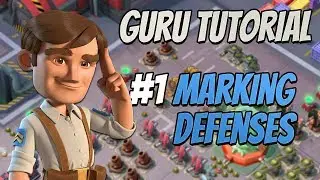 Boom Beach Guru Tutorial #1 Marking Defenses