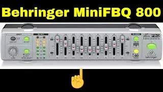 ❤ Behringer MiniFBQ 800 Ultra Compact-review
