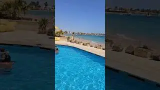 Lotus Bay Resort Safaga Hurghada Egipt☝️Beach bar#shorts