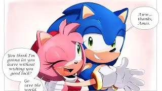 Любимые моменты - Соник x Эми (Sonamy) комикс-дубляж
