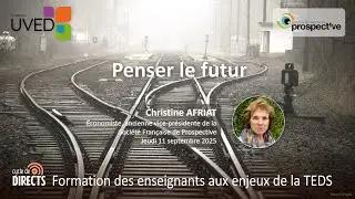 Formation des enseignants du supérieur sur le thème Penser le futur / Christine Afriat