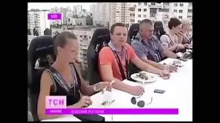 Прямое включение ''ТСН Особливе'': Dinner In The Sky в Park Avenue