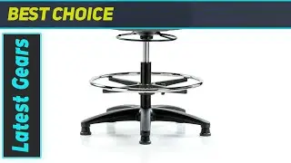 reviewPerch 360 Degree Stationary Height Adjustable Massage Therapy Swivel Stool | Workbench Height