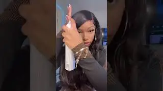 Side swoop with a closure??!🔥 #shorts #wiginstall #closureinstall #naturalhairline #wigs