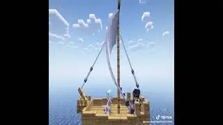 100 Hari Minecraft Raft Segitiga