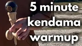 Beginner Kendama Warmup (Only 5 Minutes!)