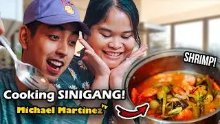 SINIGANG na Shrimp / Talong! 🍆😱✨ ( CINEMATIC ) | Michael Martinez Vlog