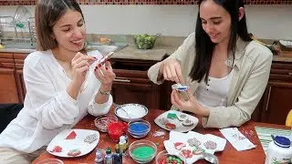 DECORANDO GALLETAS CON LA HERMANA DE SEBAS 🍪🎄 | VLOGMAS #20 | Natalia Sin Filtro