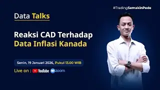 DATA TALKS: REAKSI CAD TERHADAP DATA INFLASI KANADA | TPFx Indonesia