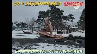 눈이내리네 ㅡ박달재 [(김추자Ver) 로케지:충주시 탄금 공원(세계무술공원) 2026/1/9]촬영편집:#정우진tv