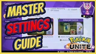What Settings Do I Use At Master? Pokemon UNITE Best Settings Guide