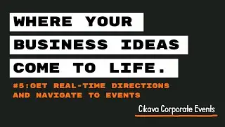 Get Real-Time Directions & Navigate to Events | Cikava App &ndash; Smart Event Map & Route Planner