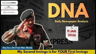 Daily Newspaper Analysis | 11 January 2026 | Current Affairs For Defence Aspirants #ssb #upsc #cds