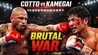 Miguel Cotto vs Yoshihiro Kamegai | Brutal Body Punching War | Full Fight Highlights HD