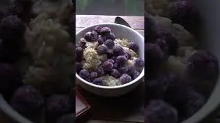 Frozen Blueberry Oatmeal