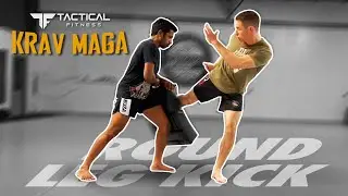 Krav Maga: round kick