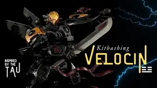 Kitbashing the Velocin class inspired by the Tau!