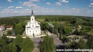 Kodeń nad Bugiem z lotu ptaka