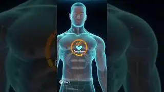 holographic ai trainer shapeshifts 💪🔮#futuregym