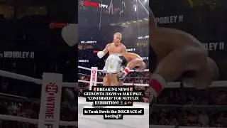 Jake Paul vs. Gervonta 'Tank' Davis set for big-money Netflix exhibition match