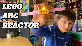 Building an easy Lego Iron Man Arc Reactor