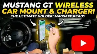 Лучшее крепление для телефона для Mustang GT 2024+? (Беспроводная зарядка и MagSafe)
