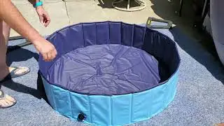 PET PVC OUTDOOR INFLATABLE SPLASH POOL