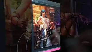 Reference vs Art 🔥 Isabela from Dragon age Fanart
