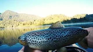 Fly Fishing Patagonia with a Mouse Fly  (South America)
