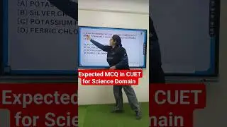 CUET MCQ | Science Domain Preparation for DU. #cuet2024 #cuet #cuetpreparation