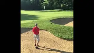Dad Holes Out Bunker Shot @ The Orchards