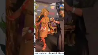 MERCY AIGBE & HUSBAND, TOBI BAKARE & HABIBAT JINAD SHUTDOWN MOVIE PREMIERE WITH MORO DANCE STEP#fyp