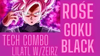 NEW Rose Goku Black Tech Combo (inspired By @Zeirz) | Dragon Ball Xenoverse 2