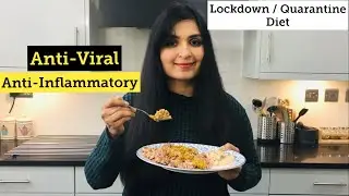 My Anti-Viral, Anti-Inflammatory Lunch / Quarantine, Lockdown diet