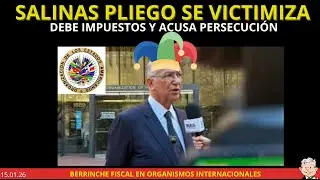 Salinas Pliego va a la OEA y la CIDH para victimizarse por el cobro de impuestos
