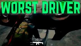 WORST DRIVER NA!! (PU Battlegrounds with Summit1g)