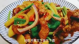 家常萝卜干煸鸡这样做，酥香入味，营养又下饭！上桌次次都光盘！