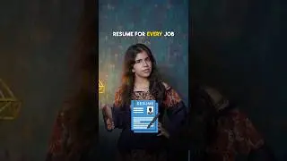 How to Customize Your resume for every Job Role (Easiest Way) #resume #jobs #cv