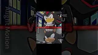 (Sonic X) Shadow vs Shadow (Sonic Boom) #sonicboom #sonicx #shadowthehedgehog #shorts