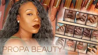 PROPA BEAUTY | ПОМАДА ДЛЯ ГУБ НА КАЖДЫЙ ДЕНЬ В ОТТЕНКЕ НЮД | ОБЗОР СВОТЧЕЙ ДЛЯ ГУБ | БРИЯННА МИРИ