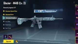 😍 Upgrading M4 Glacier To Level 4 | M4 Glacier  Upgrade | Dragon Guruji | Got Free Materials 🔥 