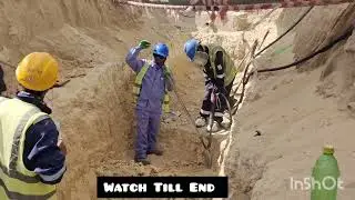 Pneumatic Jackhammer and Air Compressor Safety precautions at Aramco Project