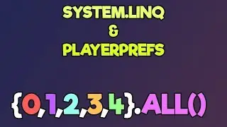 Unity3D - PlayerPrefs and Cool Tricks With Arrays(2019)