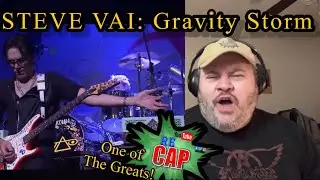 One of the Greats! | STEVE VAI | Gravity Storm | Live (Reaction)