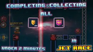 Completing Jet Race under 2 Minutes! - Pixel Worlds