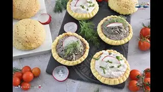 Cosulete Aperitiv Umplute cu Pasta de Ton si Crema de Branza si Pasta de Masline si Ton-Reteta-Video