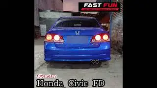 Honda Civic FD Valvetronic Exhaust System - Catback System Exhaust | Fastfun Exhaust BSD
