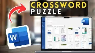 Как создать кроссворд в MS Word | Учебное пособие по Microsoft Word (2025)